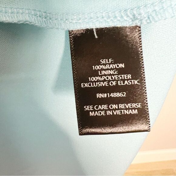 Torrid Maxi Eyelet Strapless Smocked Bodice Dress Size 5 5X blue - Picture 10 of 11